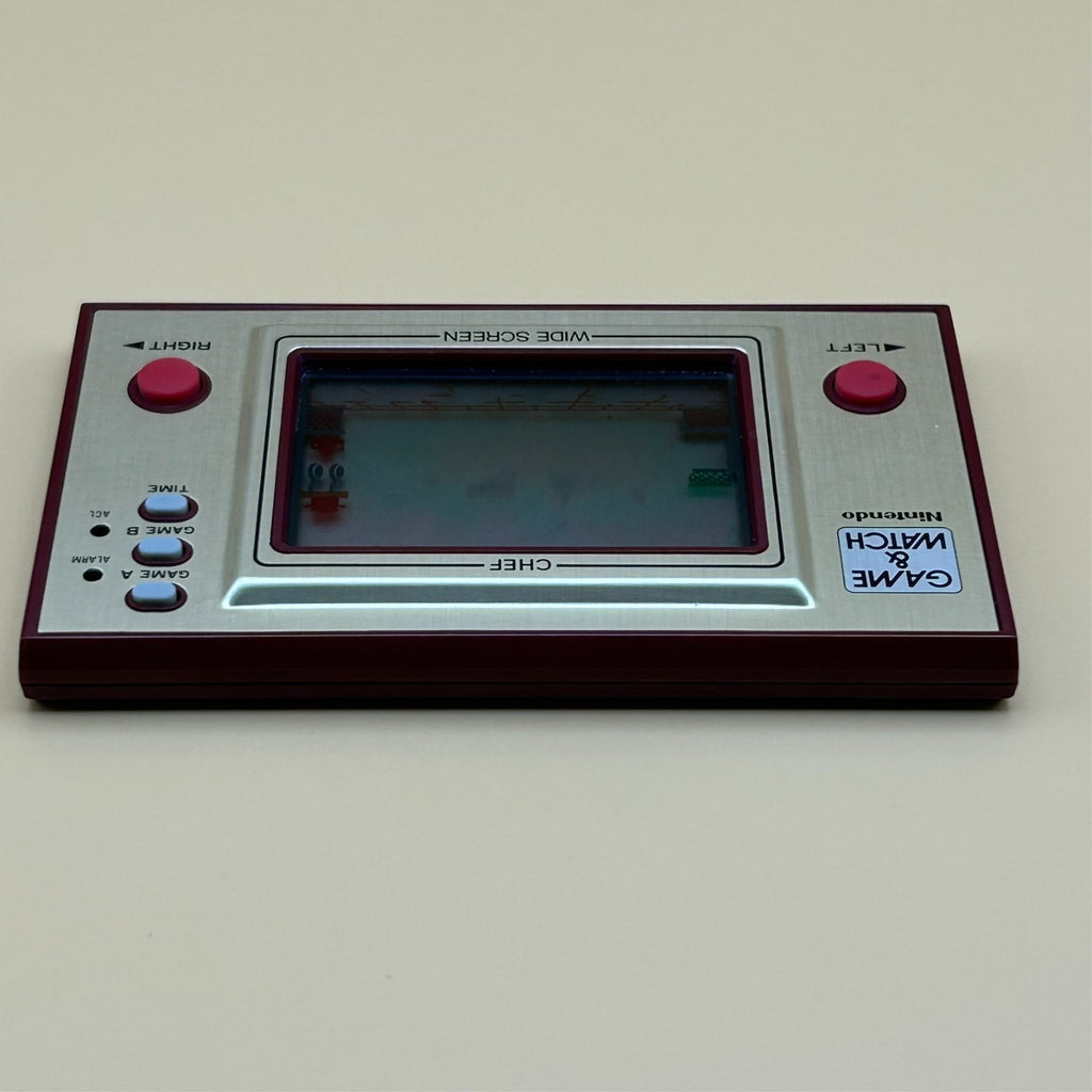 Nintendo Game & Watch CHEF FP-24 1981 w/ Box Vintage Japan