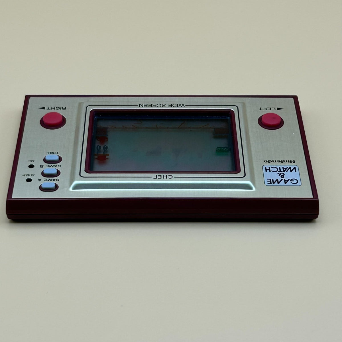Nintendo Game & Watch CHEF FP-24 1981 w/ Box Vintage Japan