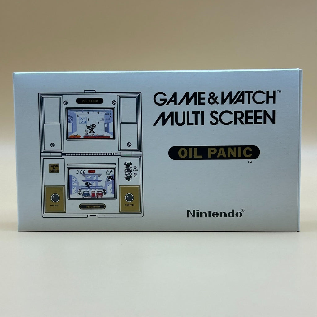 Nintendo Game & Watch OIL PANIC OP-51 1982 New Old Stock