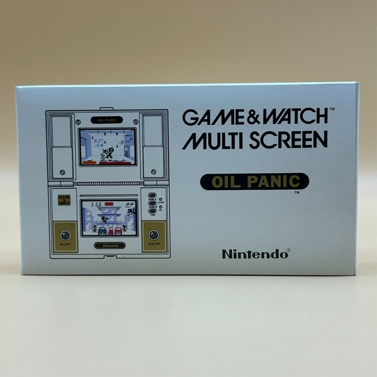 Nintendo Game & Watch OIL PANIC OP-51 1982 New Old Stock