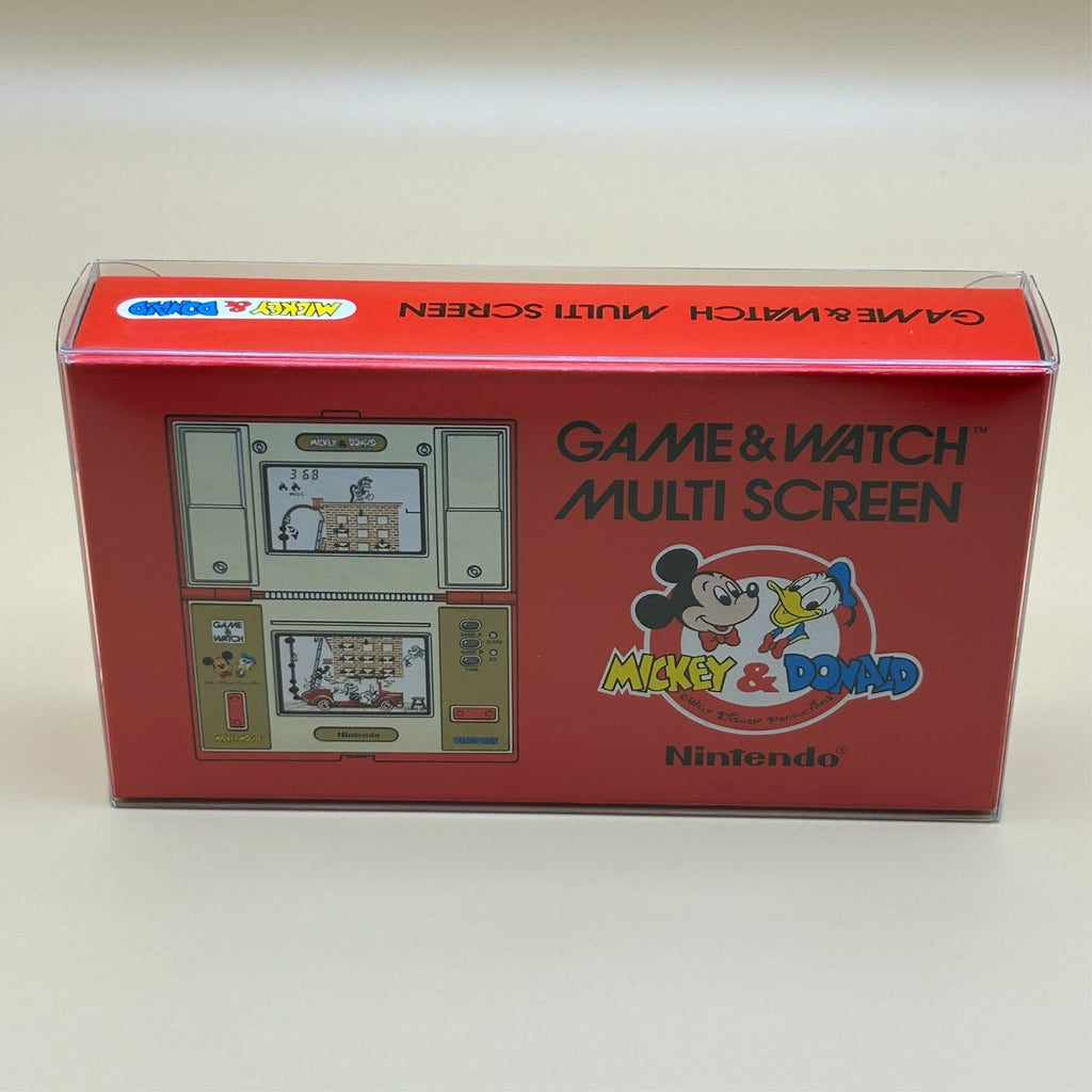 Nintendo Game & Watch MICKEY & DONALD DM-53 Multi Screen 1982 New Old Stock