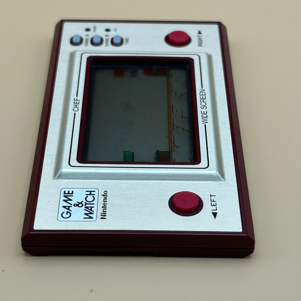 Nintendo Game & Watch CHEF FP-24 1981 w/ Box Vintage Japan