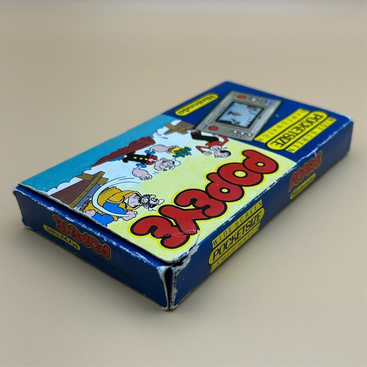 POCKETSIZE POPEYE Nintendo Game & Watch PP-23 Vintage NOA