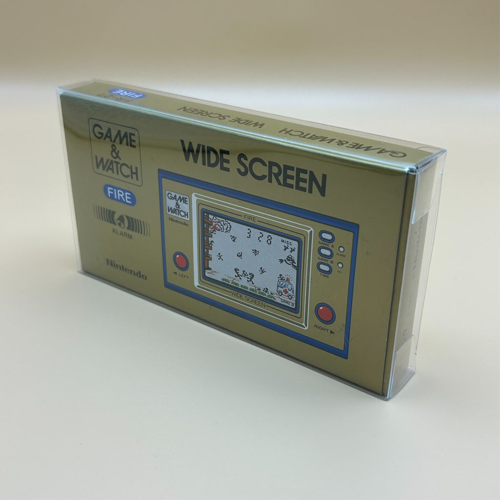 FIRE Nintendo Game & Watch Wide Screen FR-27 1981 New Old Stock NOS