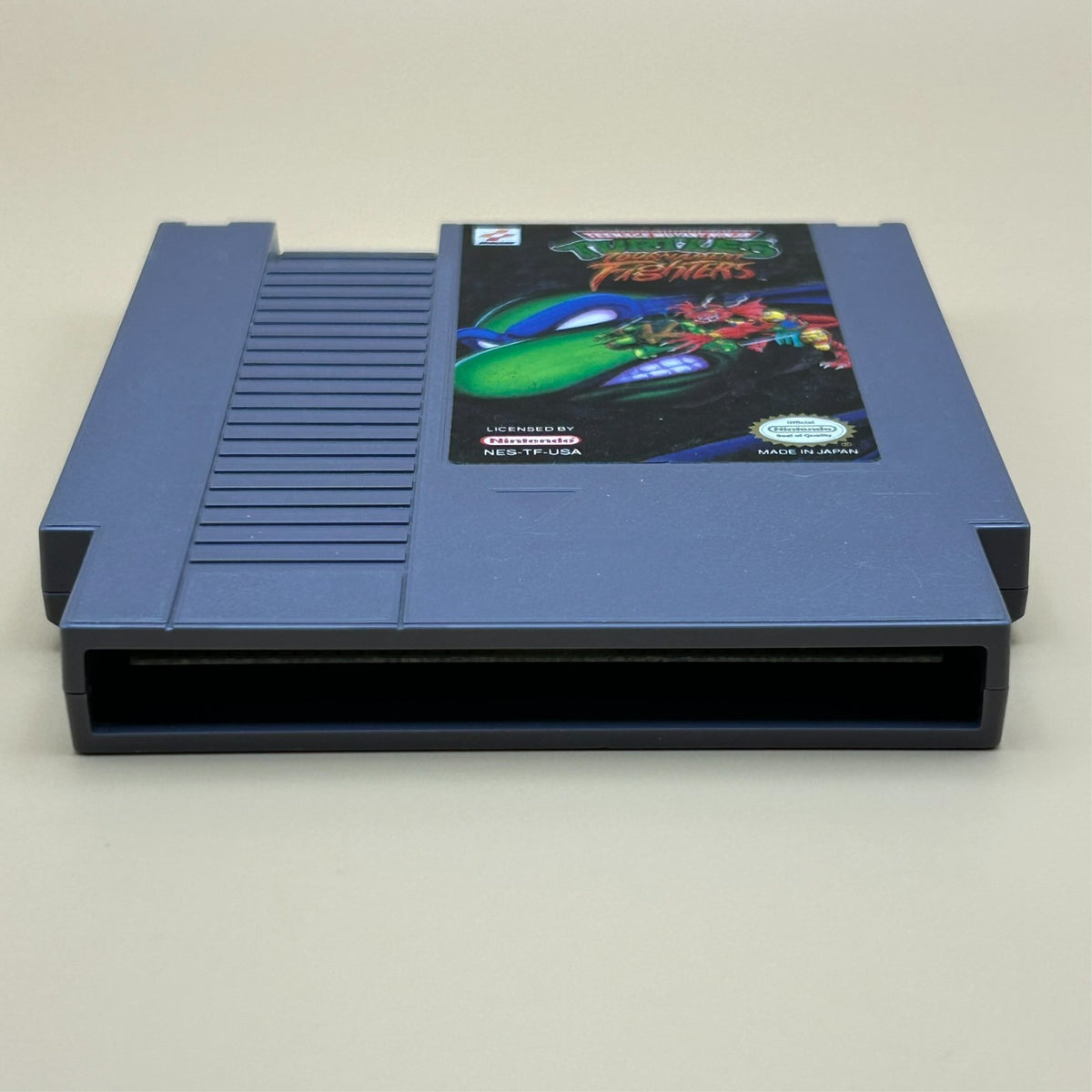 NES TMNT Ninja Turtles TOURNAMENT FIGHTERS Authentic Nintendo Game