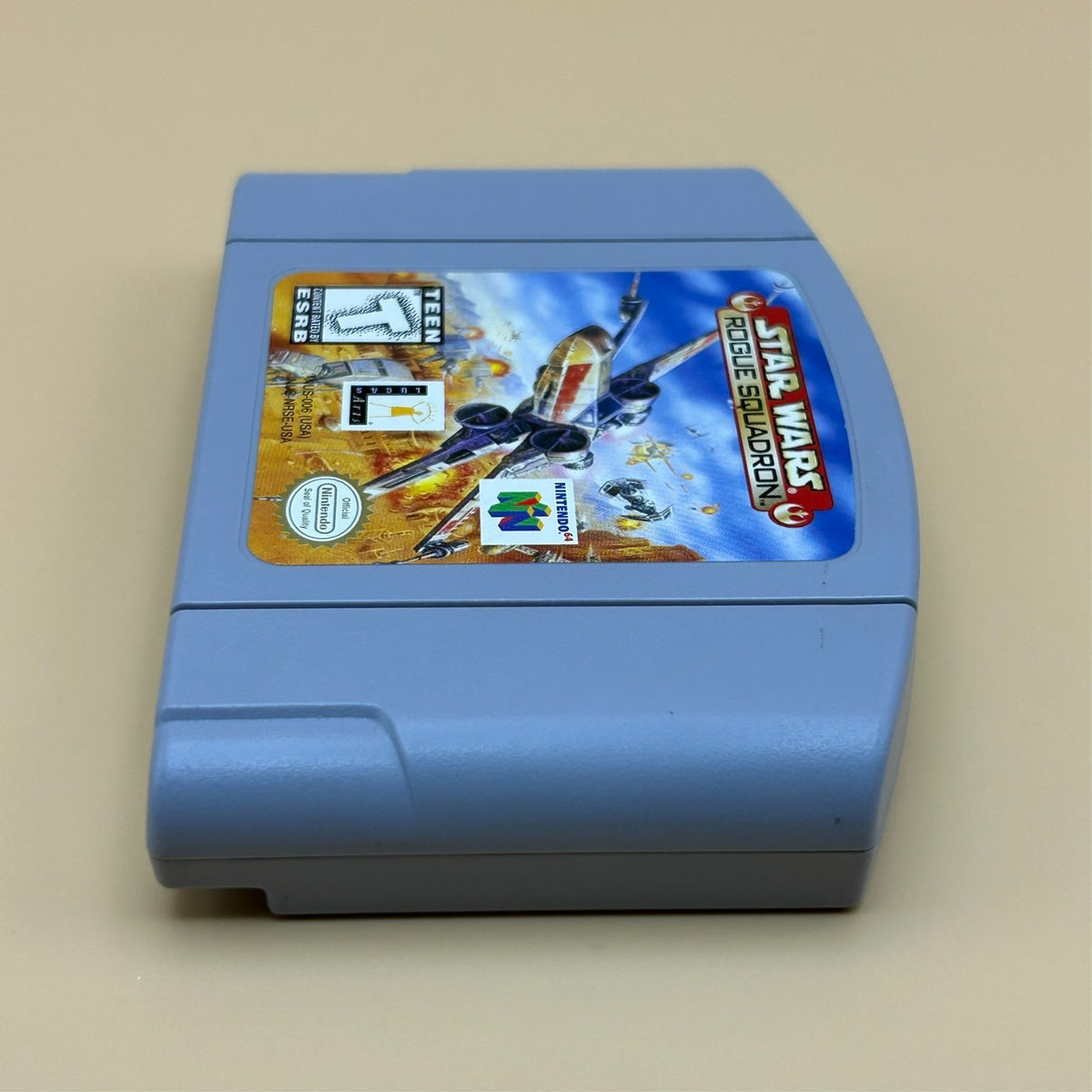 N64 Game Cart STAR WARS ROGUE SQUADRON Authentic Nintendo Cleaned & Tested
