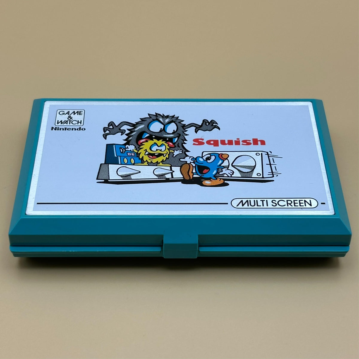 Nintendo Game & Watch SQUISH MG-61 1986 Near Mint
