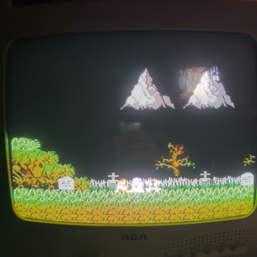 GHOSTS N GOBLINS NES Authentic Nintendo Cart Cleaned & Tested