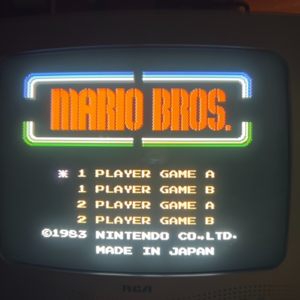 MARIO BROS ARCADE CLASSICS NES Authentic Nintendo Cart Cleaned & Tested