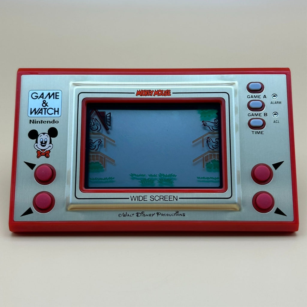 Nintendo Game & Watch MICKEY MOUSE MC-25 1981 Mint In Box