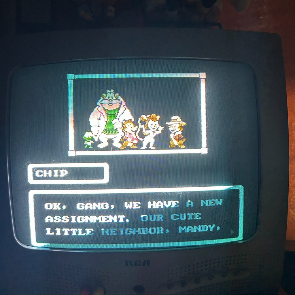 DISNEY'S DUCK TALES / TALESPIN / RESCUE RANGERS NES Authentic Nintendo Tested