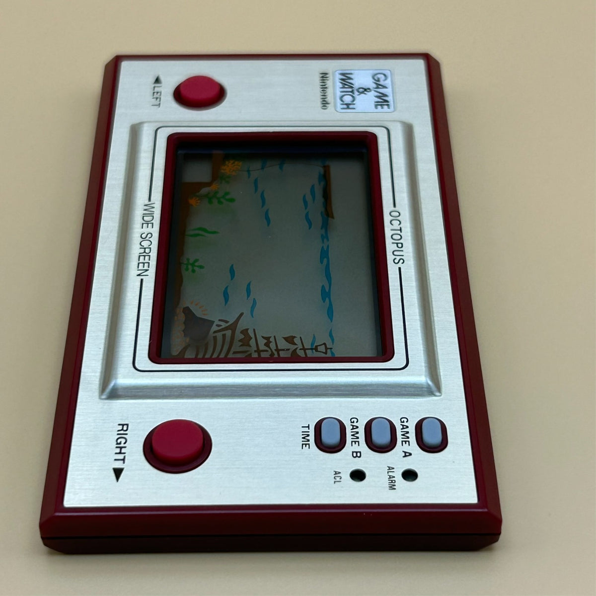 Nintendo Game & Watch OCTOPUS OC-22 1981 Vintage Japan NEW