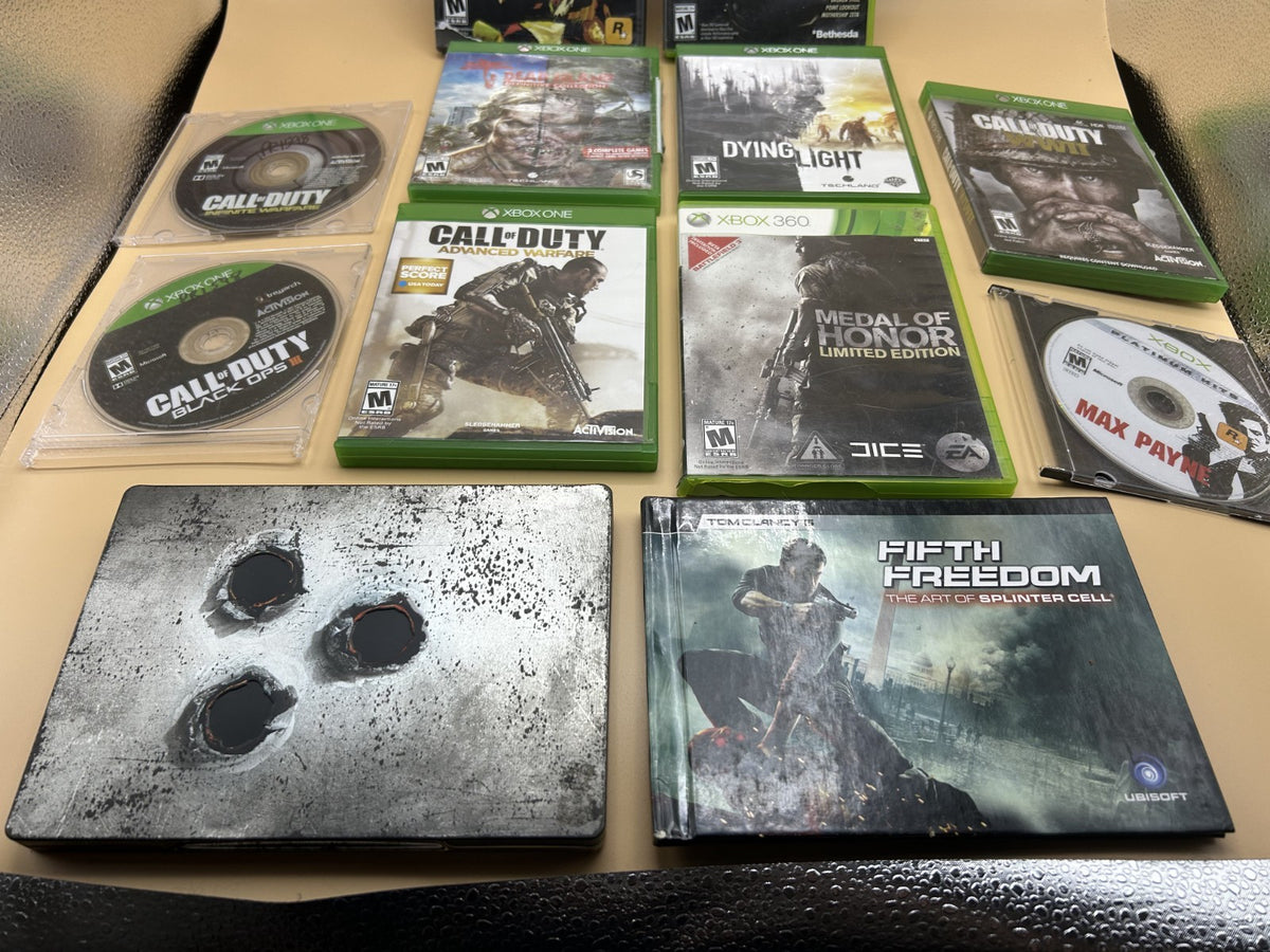 Xbox 360 Game Lot 10 Bundle Fallout 3 Red Dead Redemption Call of Duty