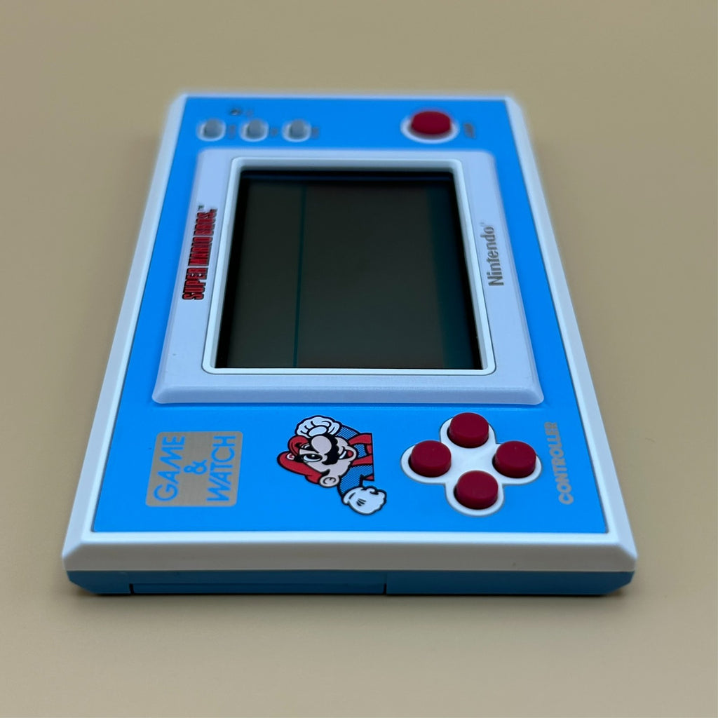 SUPER MARIO BROS. Nintendo Game & Watch YM-105 New Wide Series w/ Box NMIB 1988