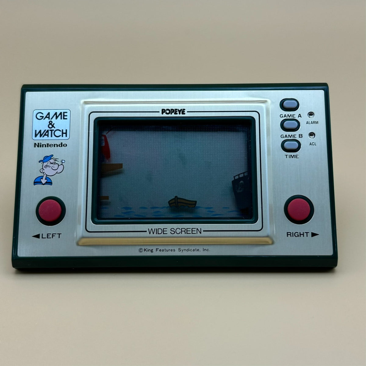 Nintendo Game & Watch POPEYE PP-23 1981 w/ Box Vintage Japan