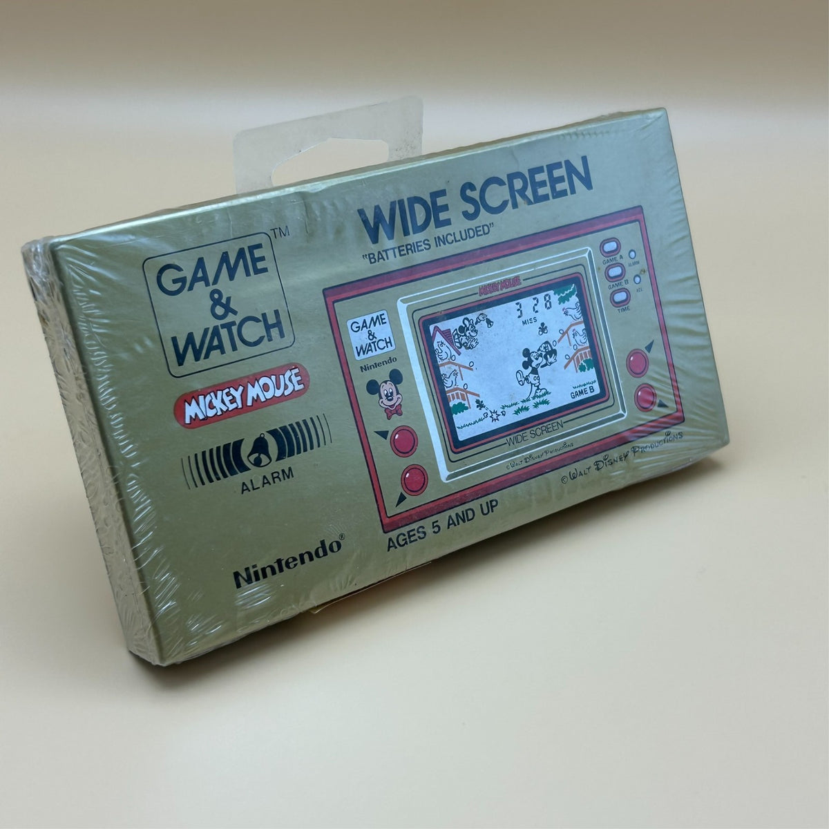 Nintendo Game & Watch MICKEY MOUSE MC-25 1981 SEALED