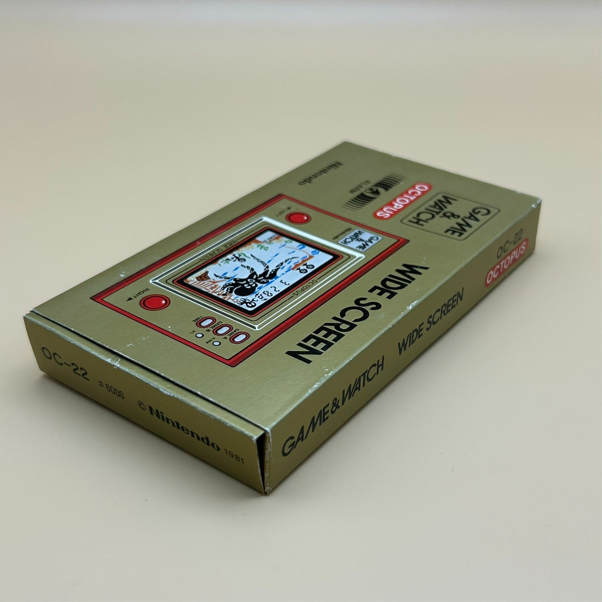 Nintendo Game & Watch OCTOPUS OC-22 1981 Vintage Japan NEW