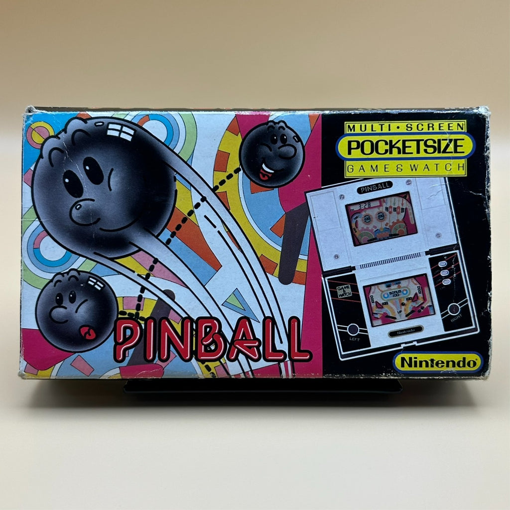 POCKETSIZE PINBALL Nintendo Game & Watch  PB-59 1983 Near Mint In Box