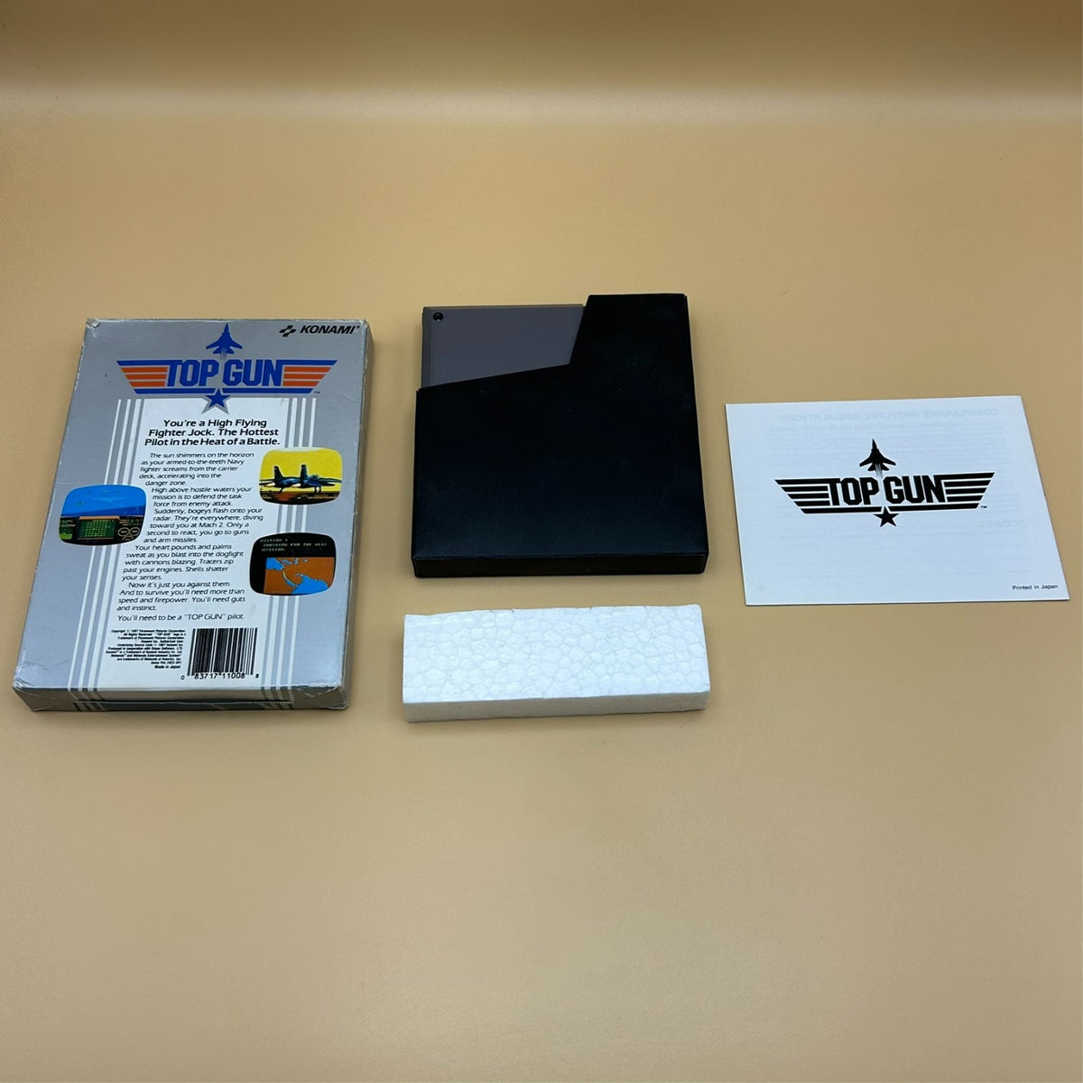 Nintendo NES Lot 5 Screw TOP GUN & BREAKTHRU Boxed 1980s