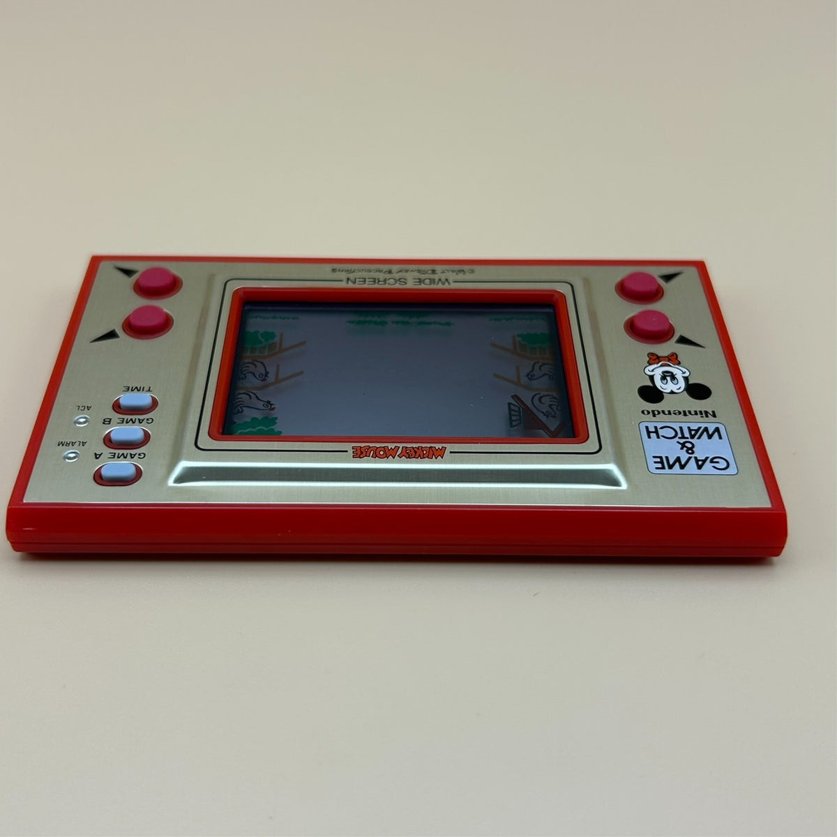 Nintendo Game & Watch MICKEY MOUSE MC-25 1981 Mint In Box