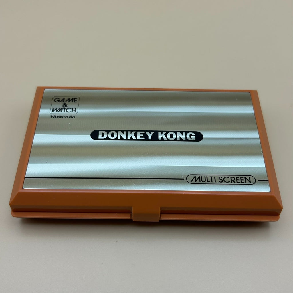 POCKETSIZE DONKEY KONG Nintendo Game & Watch DK-52 2nd Ed Rare "Sunset" Variant