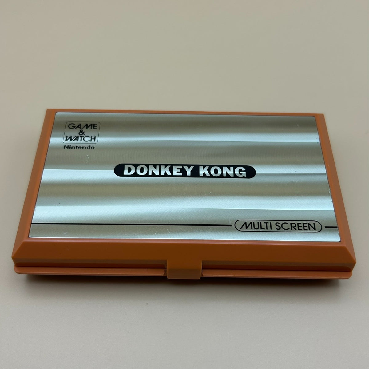 POCKETSIZE DONKEY KONG Nintendo Game & Watch DK-52 2nd Ed Rare "Sunset" Variant