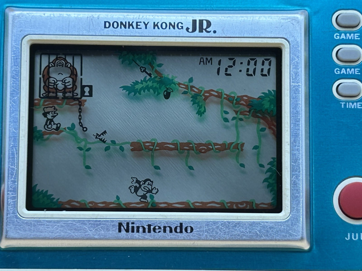 Nintendo Game & Watch DONKEY KONG JR.  DJ-101 1982 with Arabic Manual