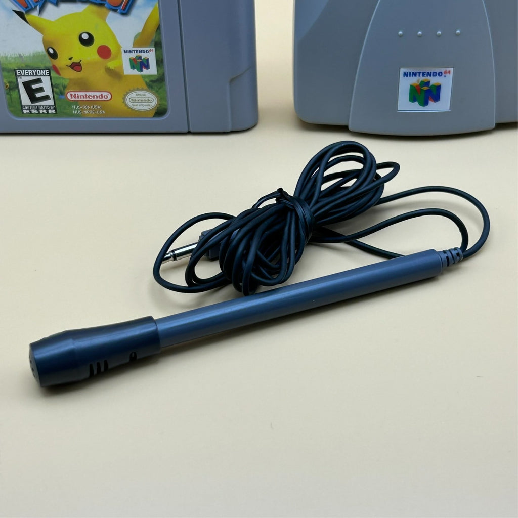 N64 Game Cart HEY YOU PIKACHU with VRU and Microphone Authentic Nintendo Tested