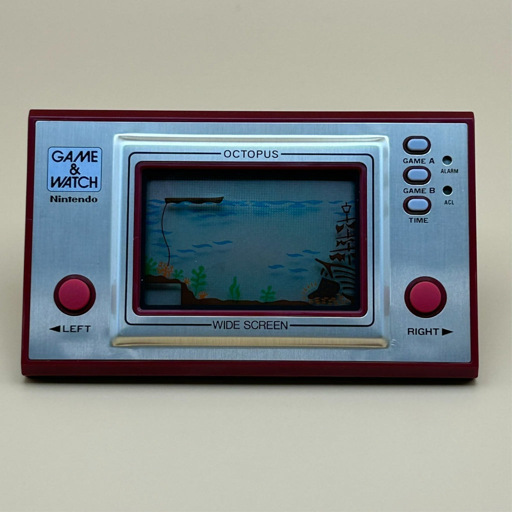 Nintendo Game & Watch OCTOPUS OC-22 1981 Vintage Japan NEW