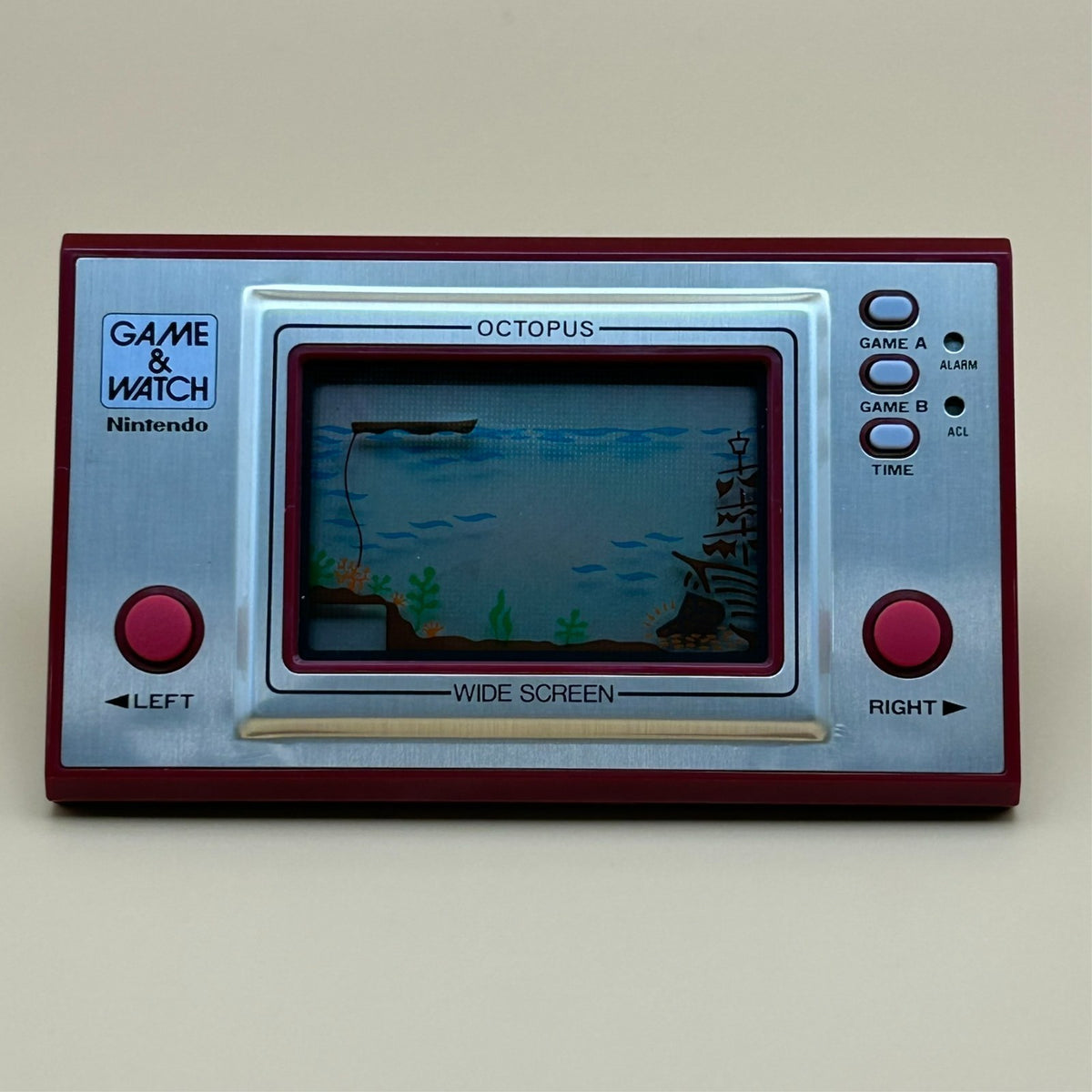 Nintendo Game & Watch OCTOPUS OC-22 1981 Vintage Japan NEW