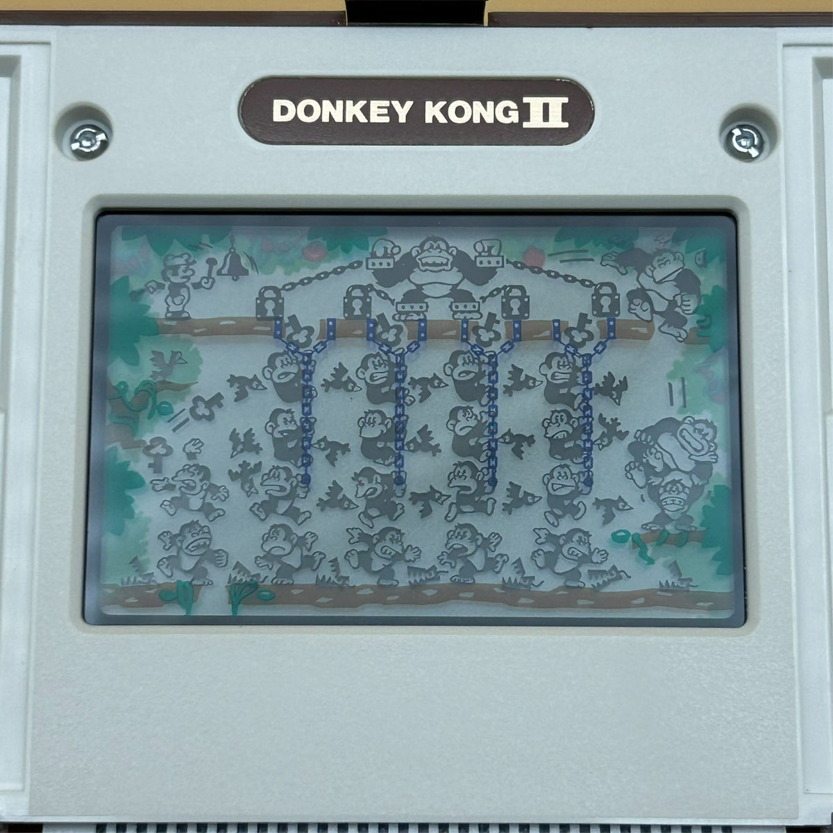 DONKEY KONG II 2 Nintendo Game & Watch JR-55 1983 Early Edition New Old Stock