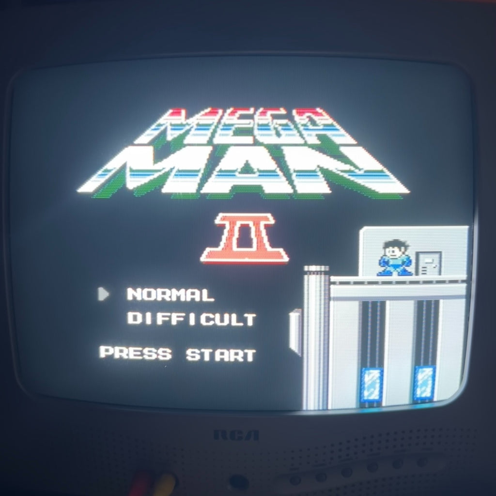 MEGA MAN 2 NES Authentic Nintendo Cart Cleaned & Tested