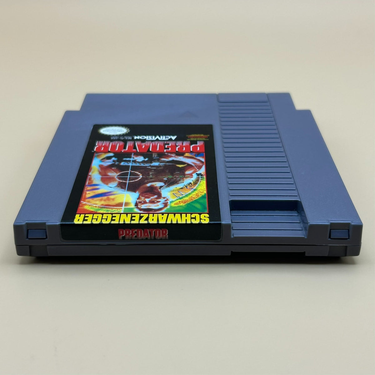 PREDATOR Authentic NES Nintendo Game Cart w/ Manual Cleaned & Tested