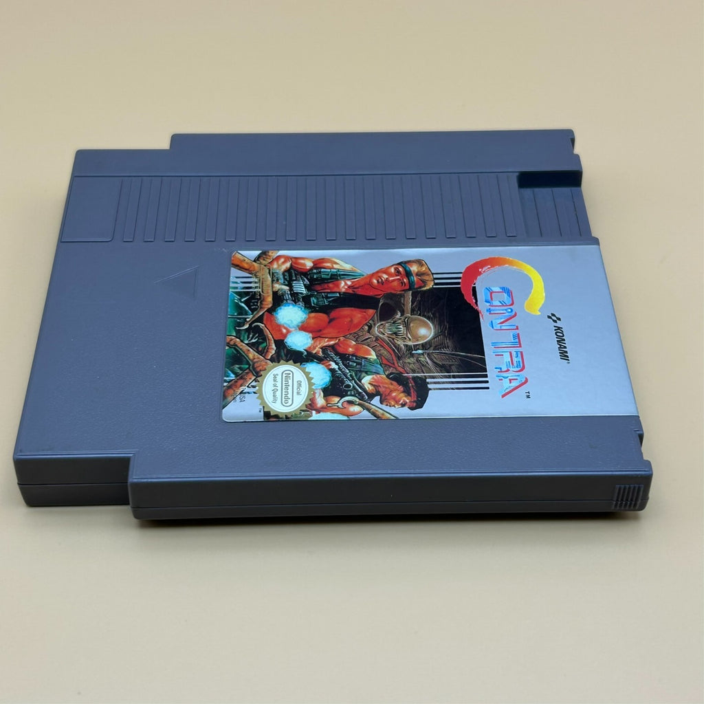 NES CONTRA Konami Authentic Nintendo Entertainment System Game w/ Box