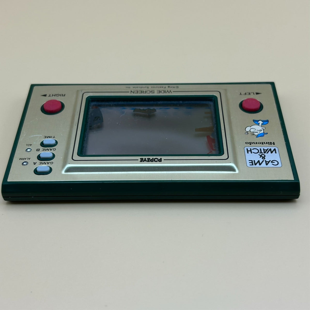 POCKETSIZE POPEYE Nintendo Game & Watch PP-23 Vintage NOA