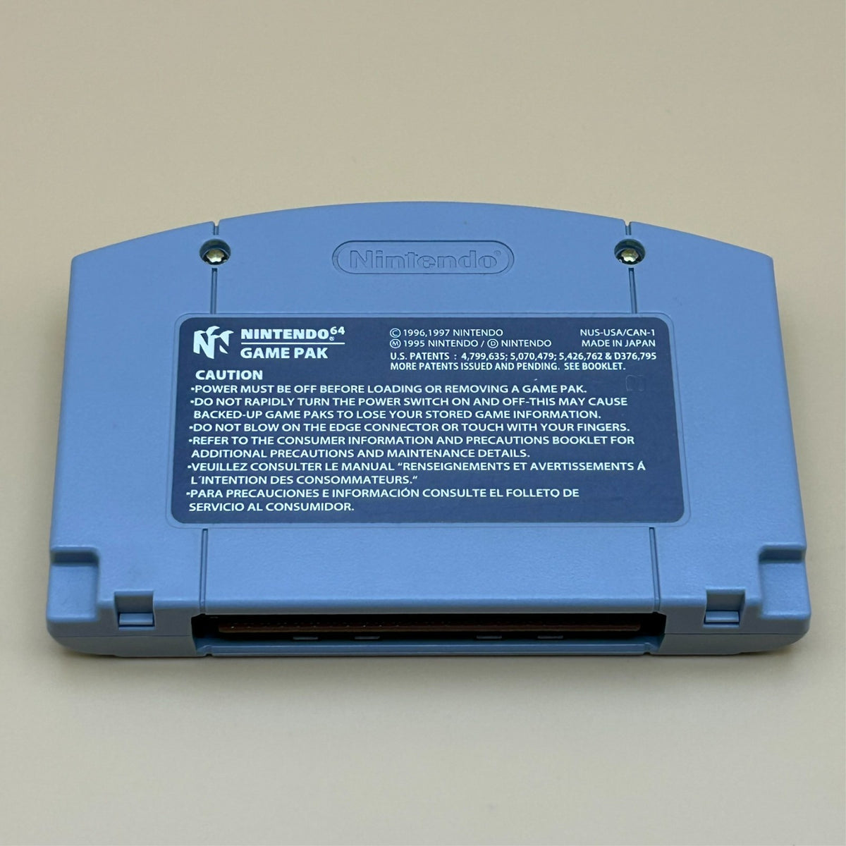 N64 Game Cart QUEST 64 Authentic Nintendo Cleaned & Tested