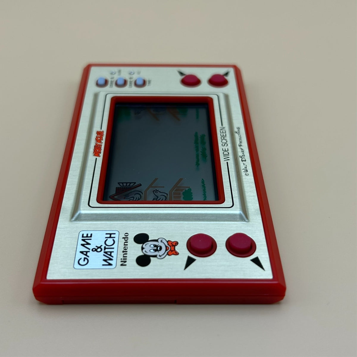 Nintendo Game & Watch MICKEY MOUSE MC-25 1981 Mint In Box