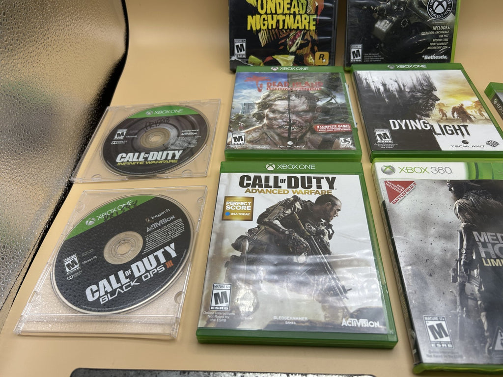 Xbox 360 Game Lot 10 Bundle Fallout 3 Red Dead Redemption Call of Duty