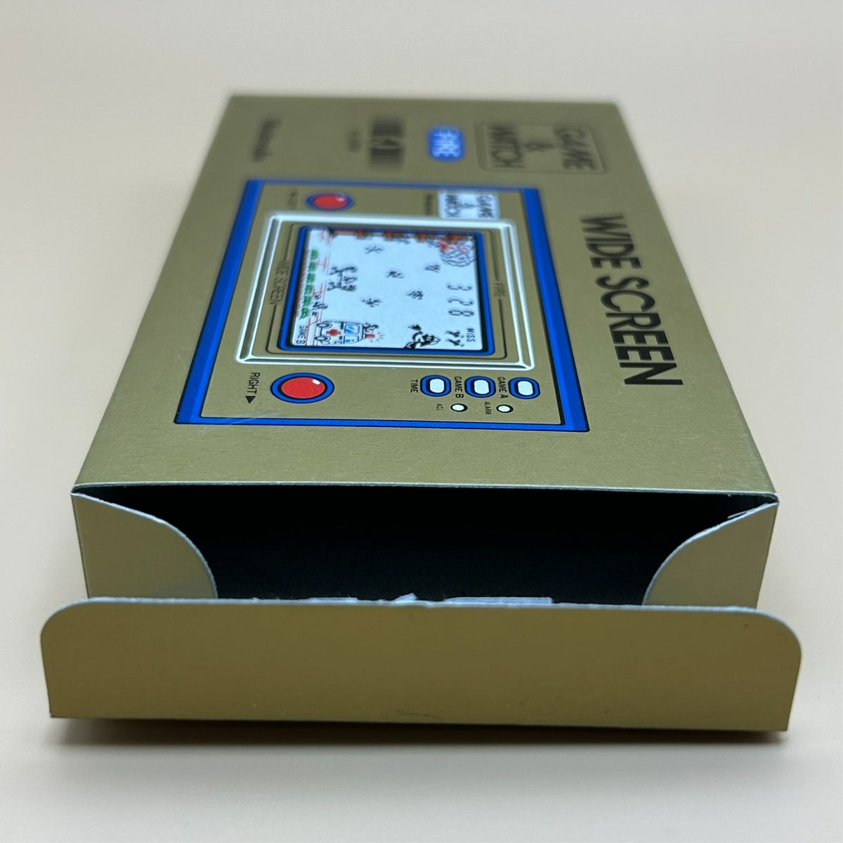 FIRE Nintendo Game & Watch Wide Screen FR-27 1981 New Old Stock NOS
