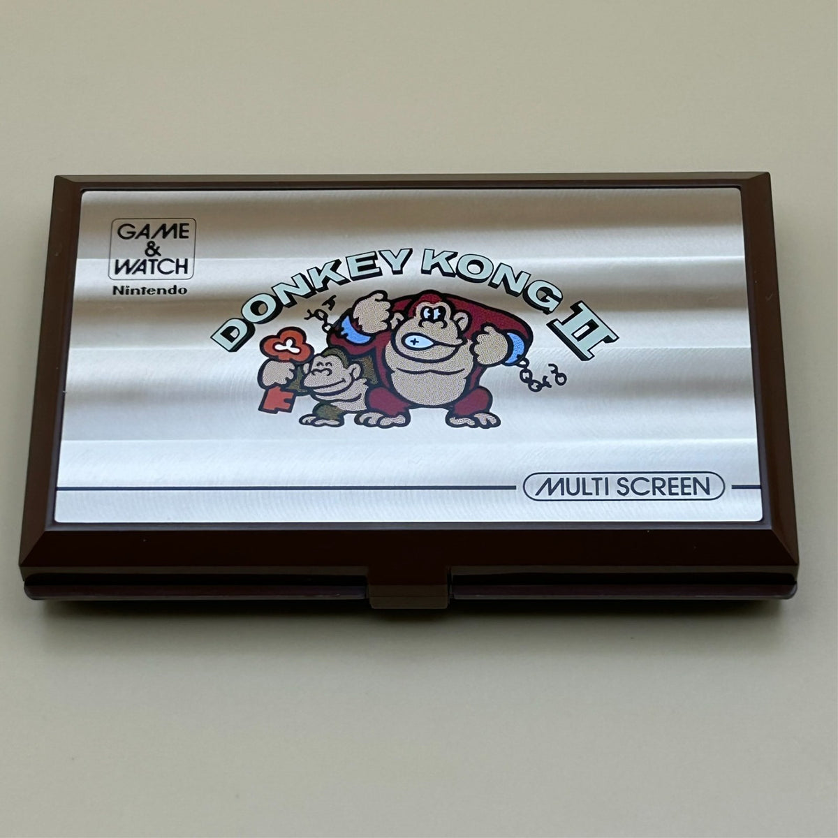 DONKEY KONG II 2 Nintendo Game & Watch JR-55 1983 Early Edition New Old Stock