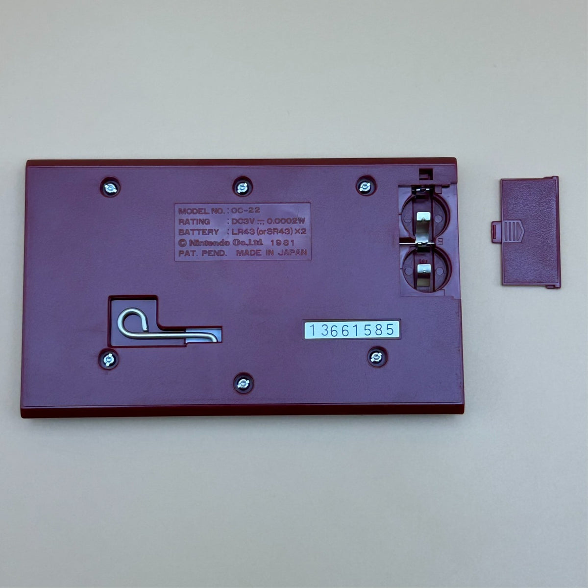 OCTOPUS Nintendo Game & Watch Wide Screen OC-22 1981 New Old Stock NOS