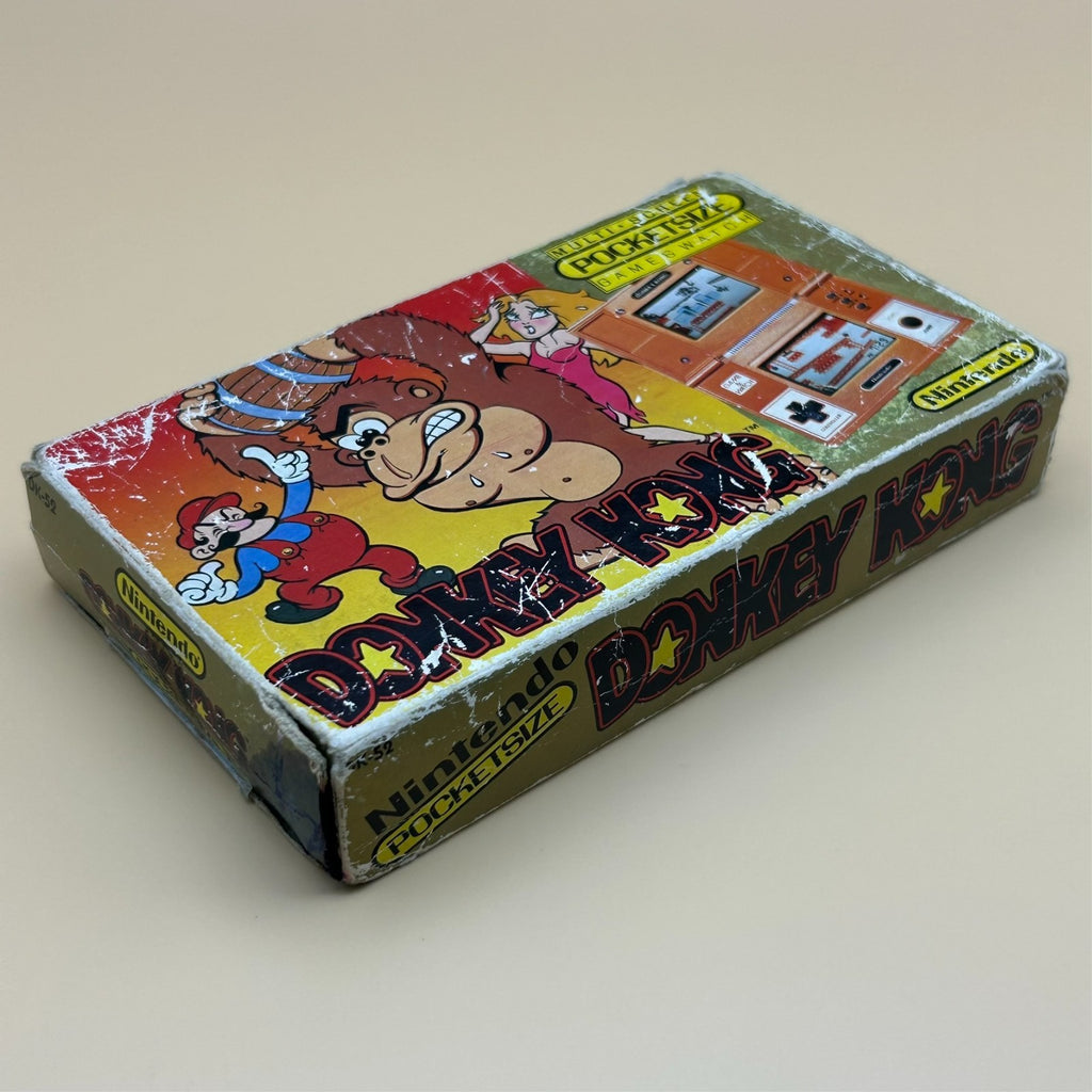 POCKETSIZE DONKEY KONG Nintendo Game & Watch DK-52 2nd Ed Rare "Sunset" Variant