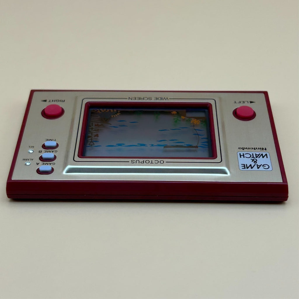 OCTOPUS Nintendo Game & Watch Wide Screen OC-22 1981 New Old Stock NOS