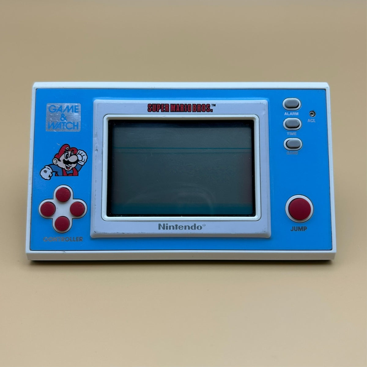 SUPER MARIO BROS. Nintendo Game & Watch YM-105 New Wide Series w/ Box 1988