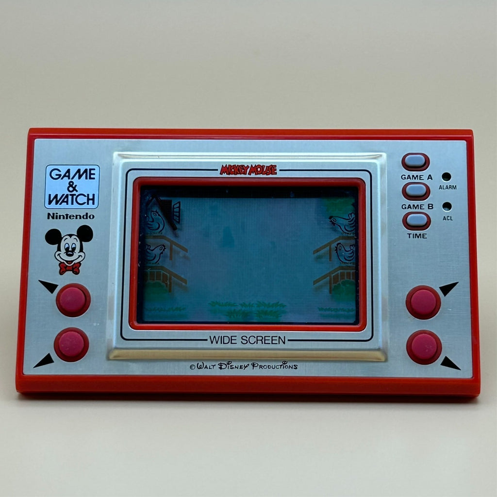 Nintendo Game & Watch MICKEY MOUSE MC-25 1981 w/ Box Vintage Japan