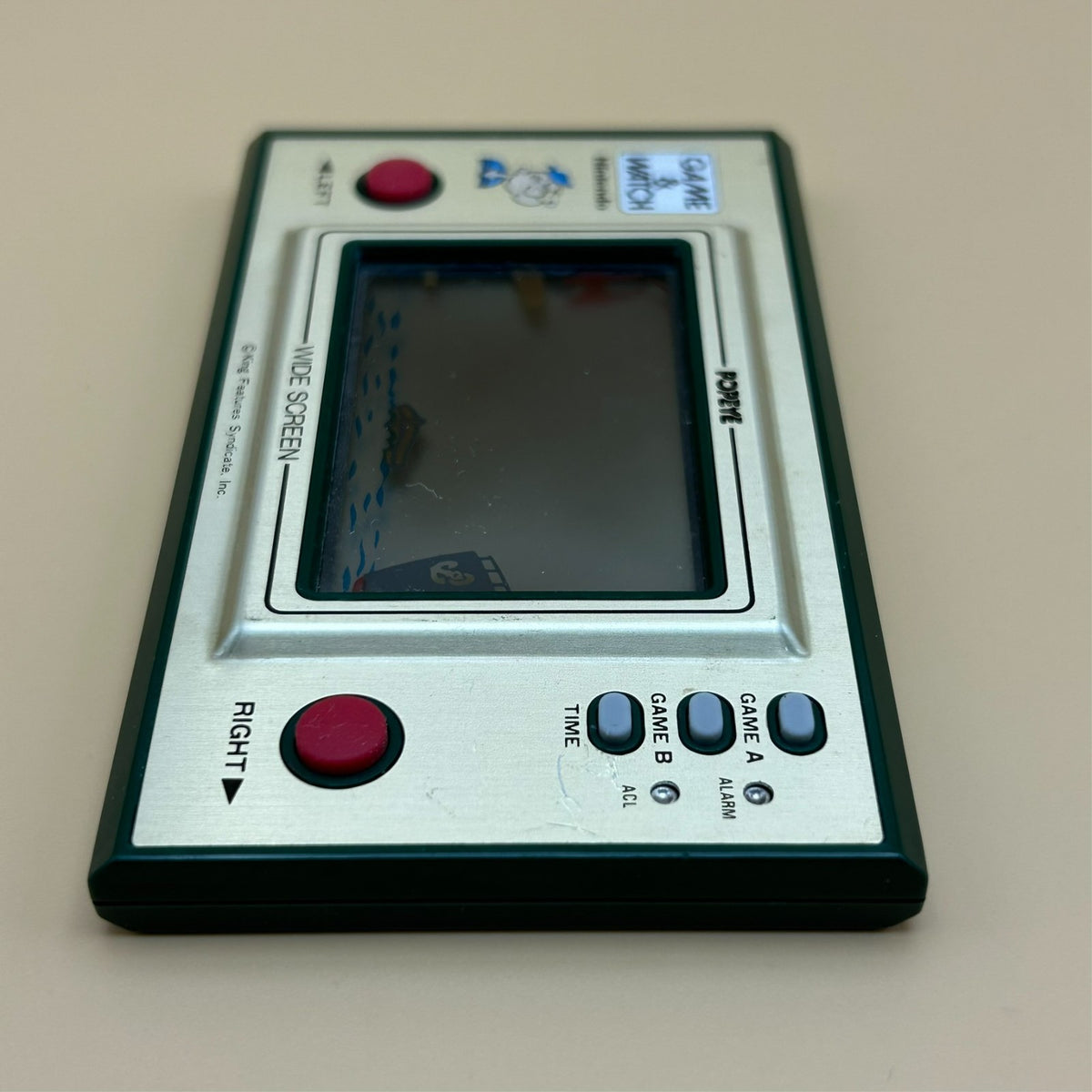 POCKETSIZE POPEYE Nintendo Game & Watch PP-23 Vintage NOA