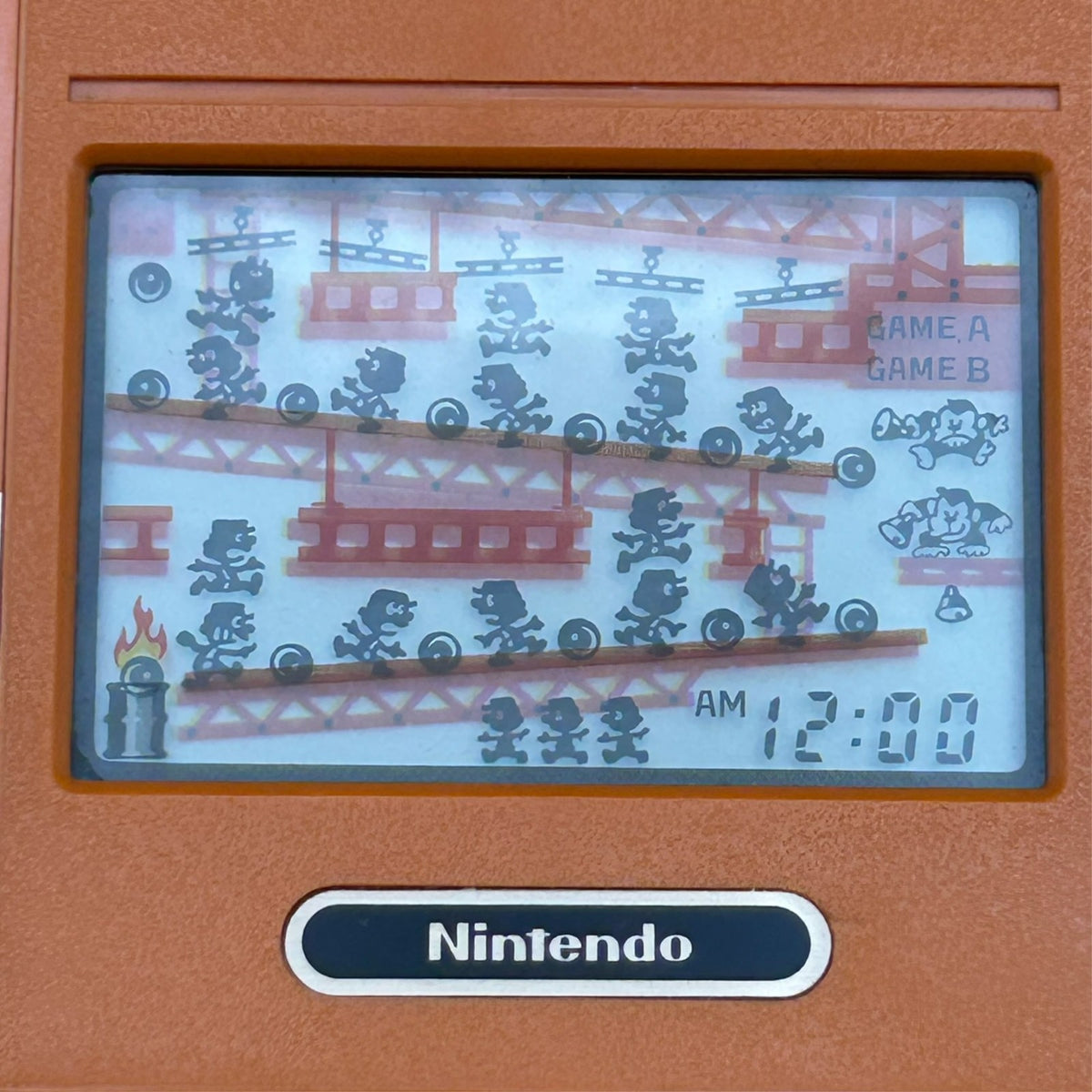 DONKEY KONG Nintendo Game & Watch DK-52 1982 Vintage Japan