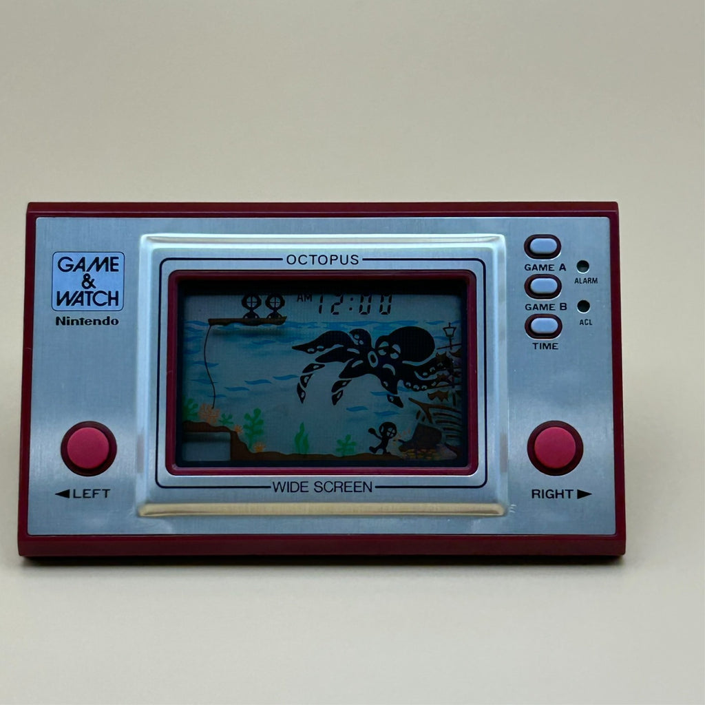 Nintendo Game & Watch OCTOPUS OC-22 1981 Vintage Japan NEW