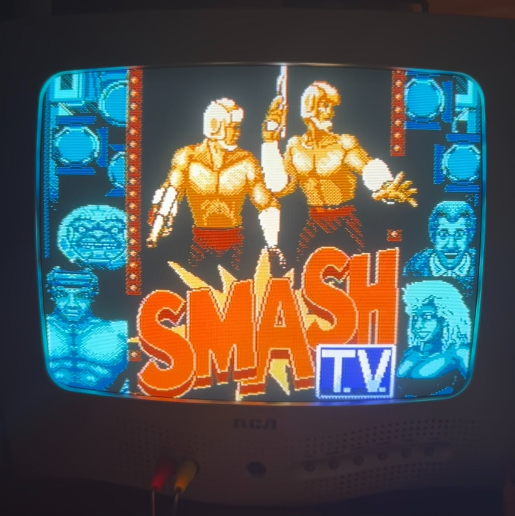 AMERICAN GLADIATORS / SMASH TV / ROLLERBALL NES Lot Authentic Nintendo Tested