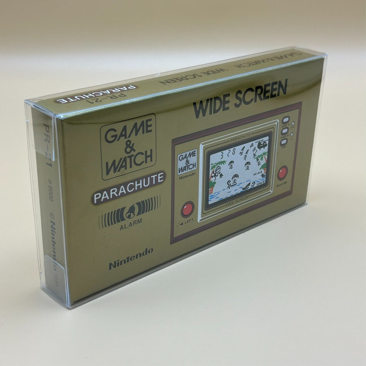 PARACHUTE Nintendo Game & Watch Wide Screen PR-21 1981 New Old Stock NOS